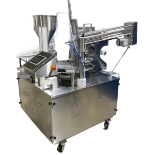 RM-36 Rotary Filling & Sealing Machine by Rocket Machine Works
