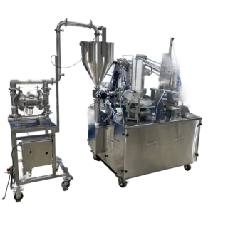 RM-36 Rotary Filling & Sealing Machine by Rocket Machine Works